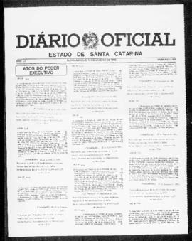 Diário Oficial do Estado de Santa Catarina. Ano 51. N° 12625 de 10/01/1985