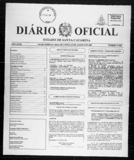 Diário Oficial do Estado de Santa Catarina. Ano 72. N° 17940 de 07/08/2006