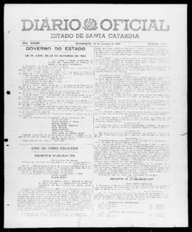 Diário Oficial do Estado de Santa Catarina. Ano 28. N° 6913 de 20/10/1961