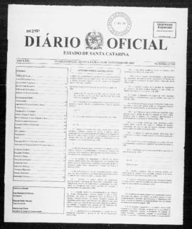 Diário Oficial do Estado de Santa Catarina. Ano 71. N° 17759 de 10/11/2005