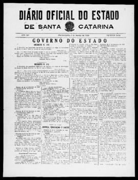 Diário Oficial do Estado de Santa Catarina. Ano 15. N° 3654 de 01/03/1948