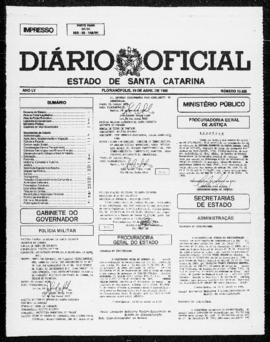 Diário Oficial do Estado de Santa Catarina. Ano 55. N° 13928 de 19/04/1990