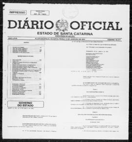 Diário Oficial do Estado de Santa Catarina. Ano 67. N° 16577 de 10/01/2001. Parte 1