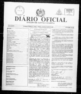Diário Oficial do Estado de Santa Catarina. Ano 73. N° 18160 de 10/07/2007