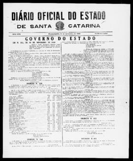 Diário Oficial do Estado de Santa Catarina. Ano 16. N° 4060 de 17/11/1949
