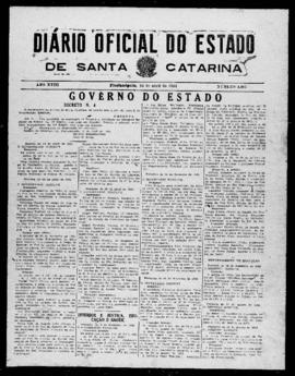 Diário Oficial do Estado de Santa Catarina. Ano 18. N° 4405 de 24/04/1951