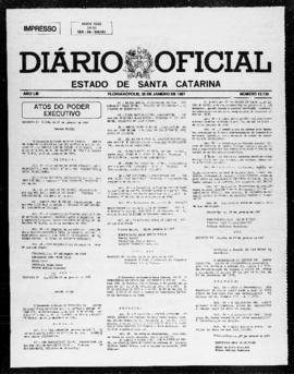 Diário Oficial do Estado de Santa Catarina. Ano 53. N° 13135 de 30/01/1987
