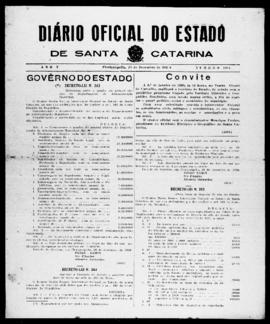 Diário Oficial do Estado de Santa Catarina. Ano 5. N° 1384 de 29/12/1938