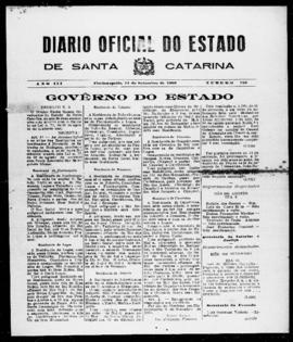 Diário Oficial do Estado de Santa Catarina. Ano 3. N° 735 de 14/09/1936