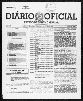 Diário Oficial do Estado de Santa Catarina. Ano 67. N° 16373 de 15/03/2000