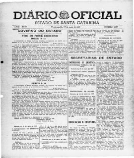 Diário Oficial do Estado de Santa Catarina. Ano 24. N° 5857 de 17/05/1957