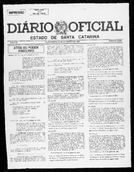 Diário Oficial do Estado de Santa Catarina. Ano 53. N° 13261 de 04/08/1987