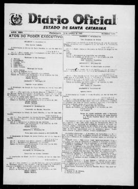 Diário Oficial do Estado de Santa Catarina. Ano 30. N° 7396 de 10/10/1963