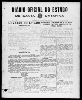 Diário Oficial do Estado de Santa Catarina. Ano 7. N° 1959 de 21/02/1941