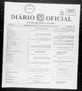 Diário Oficial do Estado de Santa Catarina. Ano 72. N° 17998 de 01/11/2006