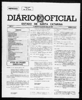 Diário Oficial do Estado de Santa Catarina. Ano 55. N° 13932 de 25/04/1990