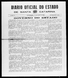 Diário Oficial do Estado de Santa Catarina. Ano 5. N° 1184 de 13/04/1938