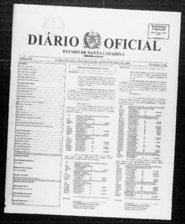 Diário Oficial do Estado de Santa Catarina. Ano 71. N° 17481 de 20/09/2004