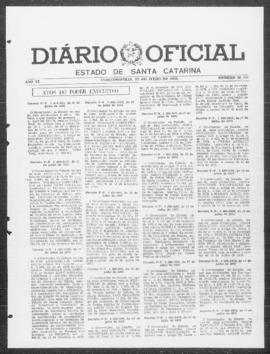 Diário Oficial do Estado de Santa Catarina. Ano 40. N° 10281 de 21/07/1975