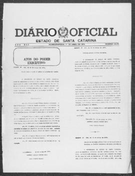 Diário Oficial do Estado de Santa Catarina. Ano 41. N° 10455 de 01/04/1976