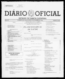 Diário Oficial do Estado de Santa Catarina. Ano 65. N° 16056 de 02/12/1998
