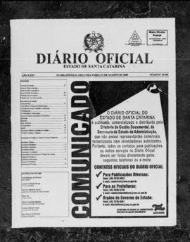 Diário Oficial do Estado de Santa Catarina. Ano 75. N° 18680 de 31/08/2009