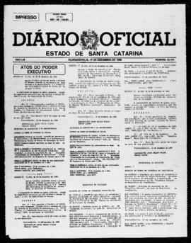 Diário Oficial do Estado de Santa Catarina. Ano 53. N° 13107 de 17/12/1986