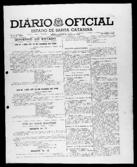 Diário Oficial do Estado de Santa Catarina. Ano 25. N° 6060 de 31/03/1958
