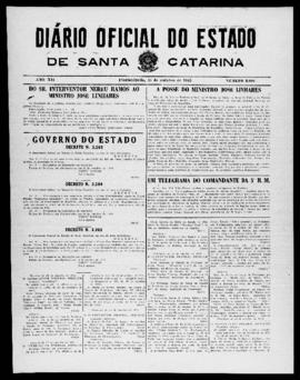 Diário Oficial do Estado de Santa Catarina. Ano 12. N° 3096 de 31/10/1945
