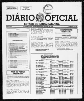 Diário Oficial do Estado de Santa Catarina. Ano 66. N° 16139 de 07/04/1999