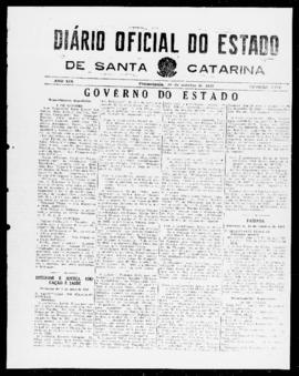 Diário Oficial do Estado de Santa Catarina. Ano 19. N° 4763 de 16/10/1952