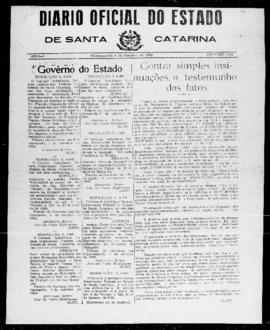 Diário Oficial do Estado de Santa Catarina. Ano 1. N° 175 de 06/10/1934