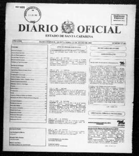 Diário Oficial do Estado de Santa Catarina. Ano 71. N° 17684 de 21/07/2005