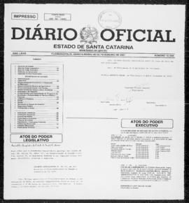 Diário Oficial do Estado de Santa Catarina. Ano 68. N° 16598 de 08/02/2001