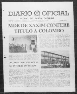 Diário Oficial do Estado de Santa Catarina. Ano 40. N° 10112 de 08/11/1974