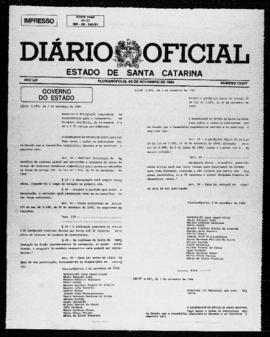 Diário Oficial do Estado de Santa Catarina. Ano 53. N° 13077 de 05/11/1986