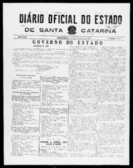 Diário Oficial do Estado de Santa Catarina. Ano 19. N° 4768 de 23/10/1952