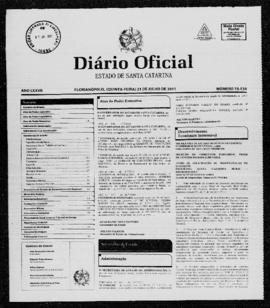 Diário Oficial do Estado de Santa Catarina. Ano 77. N° 19134 de 21/07/2011