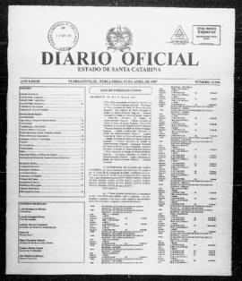Diário Oficial do Estado de Santa Catarina. Ano 73. N° 18096 de 03/04/2007