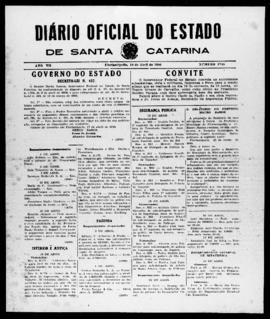 Diário Oficial do Estado de Santa Catarina. Ano 7. N° 1745 de 18/04/1940