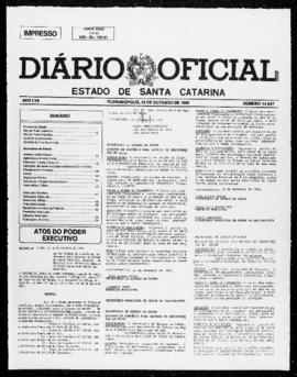 Diário Oficial do Estado de Santa Catarina. Ano 57. N° 14547 de 15/10/1992