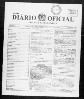 Diário Oficial do Estado de Santa Catarina. Ano 71. N° 17756 de 07/11/2005