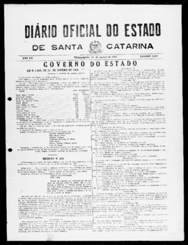 Diário Oficial do Estado de Santa Catarina. Ano 20. N° 5063 de 25/01/1954