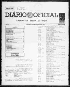 Diário Oficial do Estado de Santa Catarina. Ano 61. N° 15006 de 25/08/1994