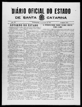 Diário Oficial do Estado de Santa Catarina. Ano 11. N° 2701 de 17/03/1944