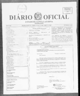 Diário Oficial do Estado de Santa Catarina. Ano 70. N° 17143 de 29/04/2003