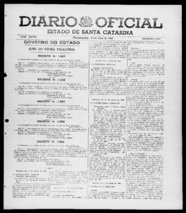 Diário Oficial do Estado de Santa Catarina. Ano 27. N° 6561 de 17/05/1960