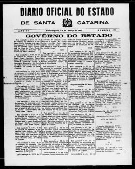 Diário Oficial do Estado de Santa Catarina. Ano 4. N° 884 de 22/03/1937