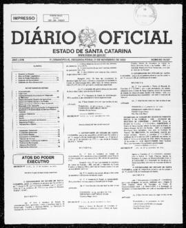 Diário Oficial do Estado de Santa Catarina. Ano 67. N° 16547 de 27/11/2000