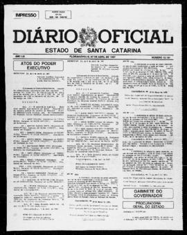 Diário Oficial do Estado de Santa Catarina. Ano 53. N° 13181 de 07/04/1987